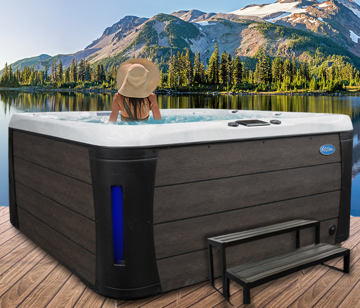 Calspas hot tub being used in a family setting - hot tubs spas for sale Escondido